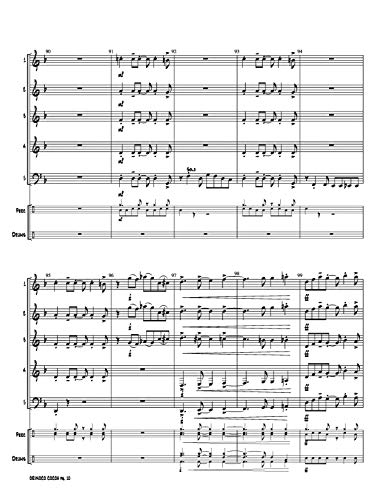 Orinoco Cocoa: Score & Parts (Eighth Note Publications),Used