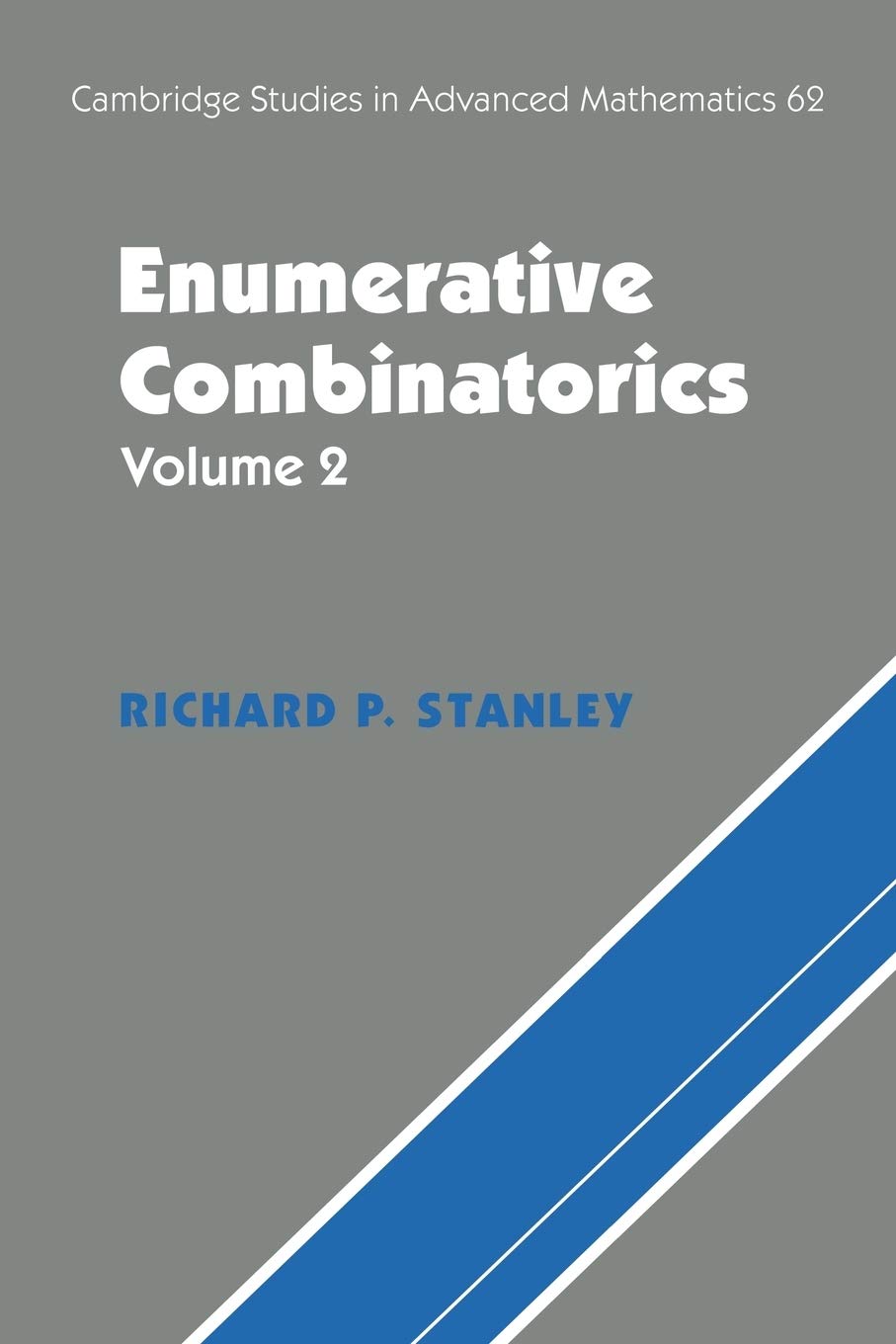 Enumerative Combinatorics, Volume 2,Used