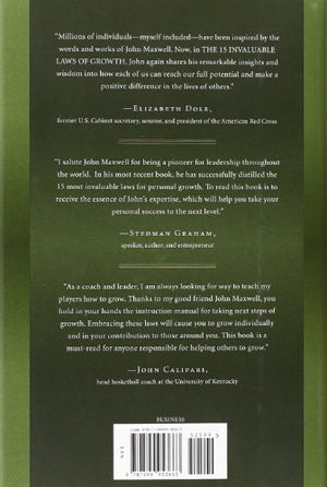 The 15 Invaluable Laws of Growth: Live Them and Reach Your Potential,Used