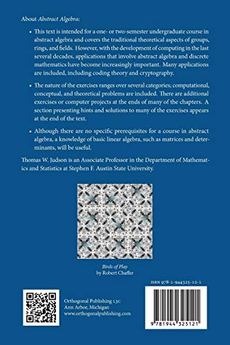 Abstract Algebra: Theory and Applications (2020),Used