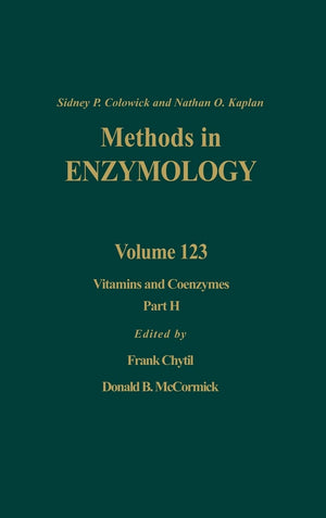 Vitamins And Coenzymes, Part H (Volume 123) (Methods In Enzymology, Volume 123)
