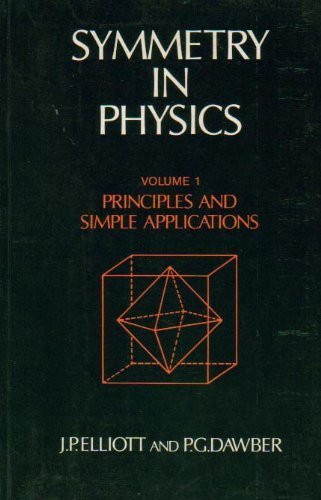 Symmetry in Physics: Principles and Simple ApplicationsVolume 1,New