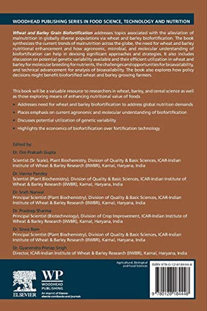 Wheat and Barley Grain Biofortification,Used