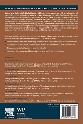 Wheat and Barley Grain Biofortification,Used