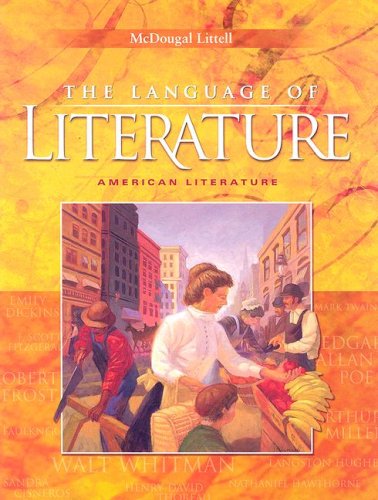 The Language of Literature: American Literature (McDougal Littell Language of Literature),Used