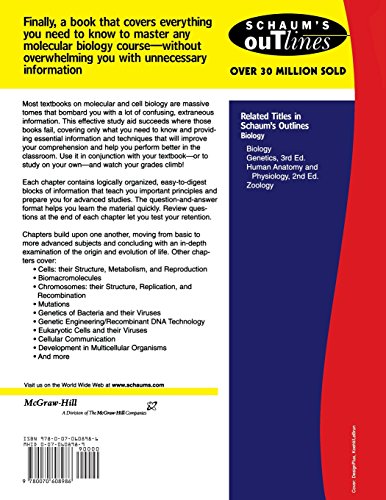 Outline of Molecular and Cell Biology,Used