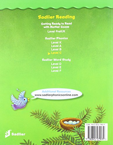 Sadlier Phonics Level C Student Book-new