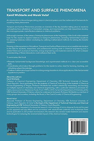 Transport and Surface Phenomena,Used