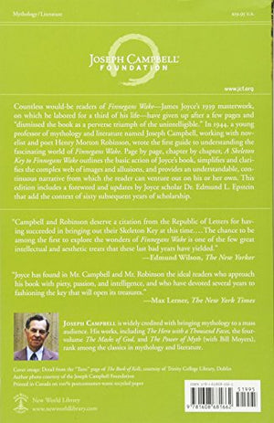 A Skeleton Key to Finnegans Wake: Unlocking James Joyce's Masterwork (The Collected Works of Joseph Campbell),Used