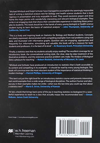 The Analysis of Biological Data, Second Edition,Used