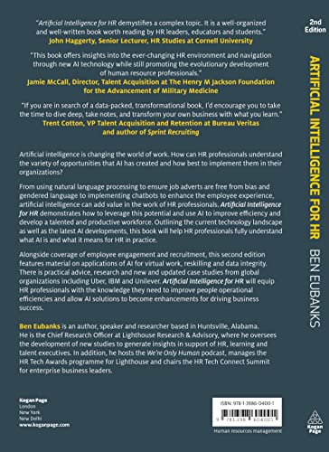 Artificial Intelligence for HR: Use AI to Support and Develop a Successful Workforce,Used