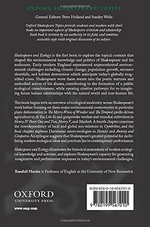 Shakespeare and Ecology (Oxford Shakespeare Topics),Used