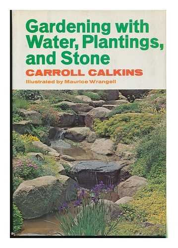 Gardening with water, plantings and stone,Used