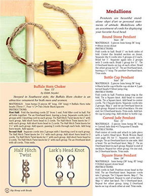 Hip Hemp with Beads: Easy & Awesome Knotted Jewelry with Hemp Cord (Design Originals),Used