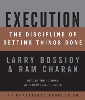 Execution: The Discipline of Getting Things Done,Used
