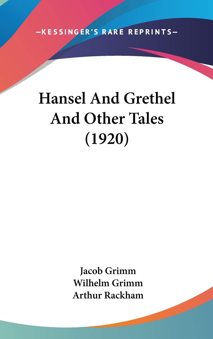Hansel And Grethel And Other Tales (1920),New