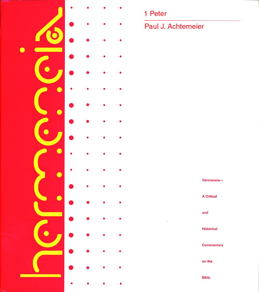 1 Peter: A Commentary on First Peter (Hermeneia),Used