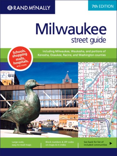 Rand McNally Milwaukee Street Guide,Used