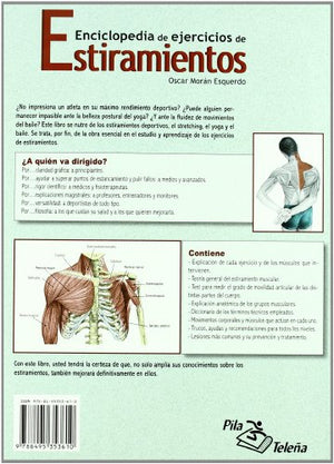 Estiramientos: Enciclopedia De Ejercicios (Spanish Edition)-new