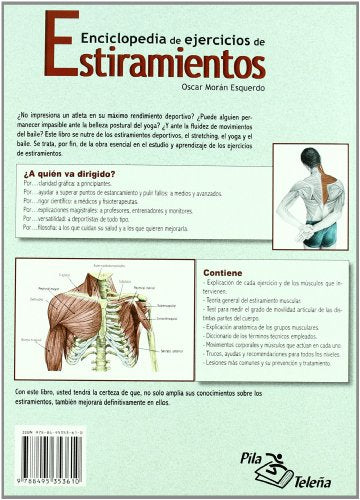 Estiramientos: Enciclopedia De Ejercicios (Spanish Edition)-new