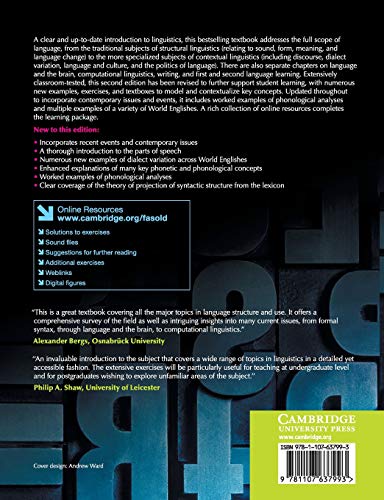 An Introduction to Language and Linguistics,Used