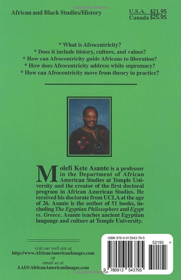 Afrocentricity: The Theory Of Social Change,Used