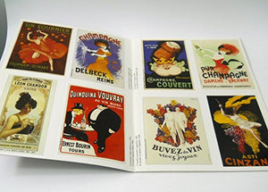 Wine and Champagne: 24 Cards (Dover Postcards),Used