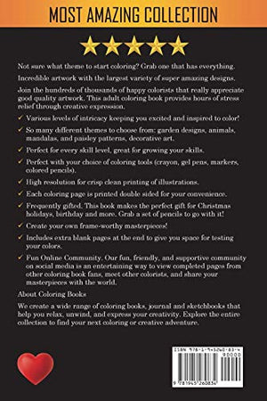 Color & Frame Coloring Book  In The Forest,Used