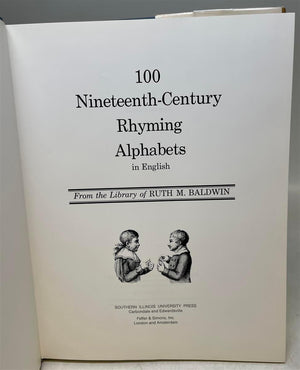 100 Nineteenthcentury Rhyming Alphabets In English,New