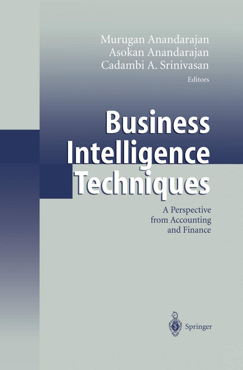 Business Intelligence Techniques: A Perspective from Accounting and Finance,Used