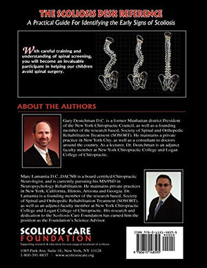 The Scoliosis Desk Reference, a Practical Guide for Identifying the Early Signs of Scoliosis,Used
