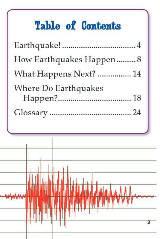 Teacher Created Materials  TIME For Kids Informational Text: Earthquakes!  Grade 2  Guided Reading Level J,Used