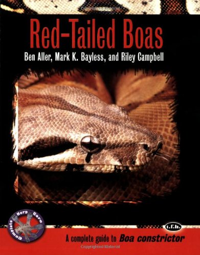 RedTailed Boas: A Complete Guide to Boa Constrictor (Complete Herp Care),Used