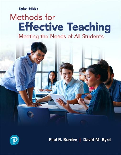 Methods for Effective Teaching: Meeting the Needs of All Students,Used