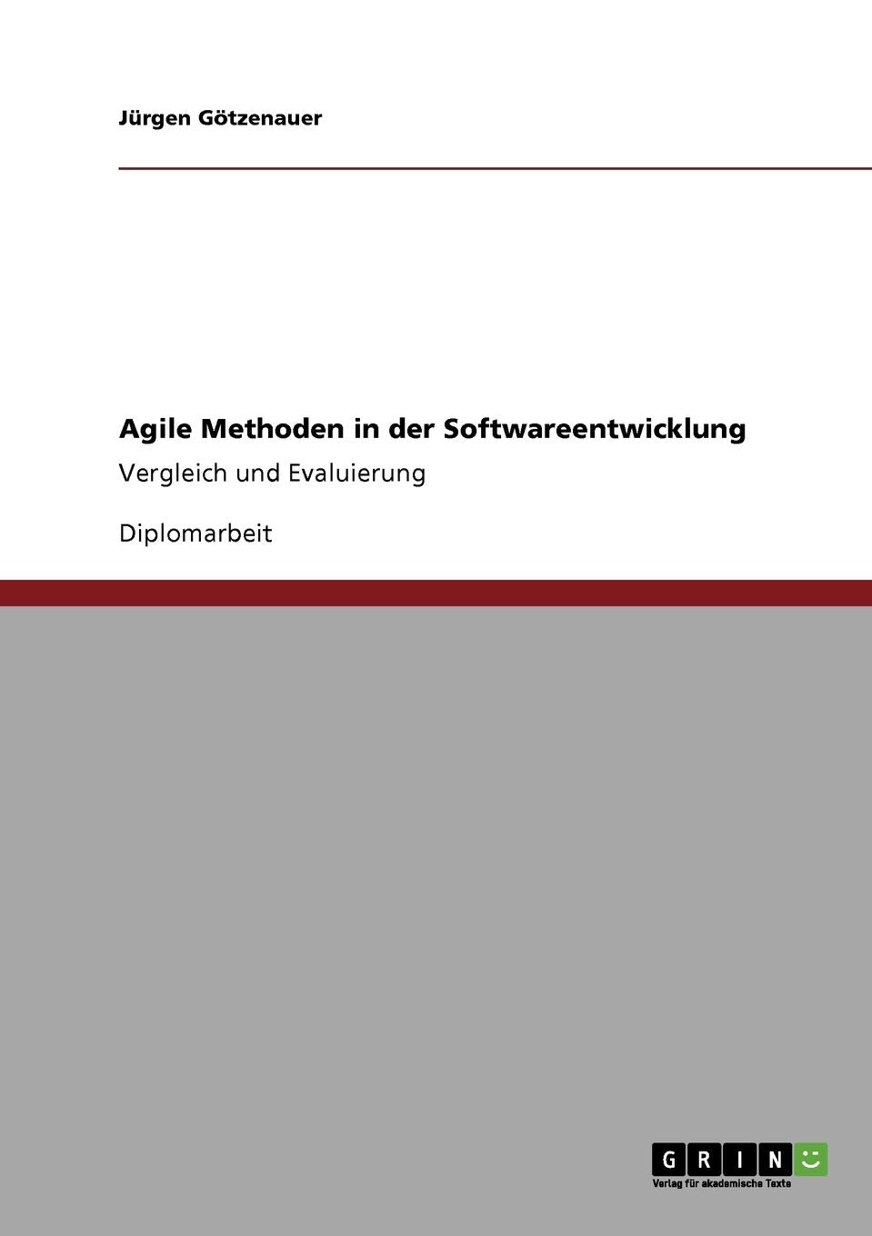 Agile Methoden In Der Softwareentwicklung: Vergleich Und Evaluierung (German Edition),Used
