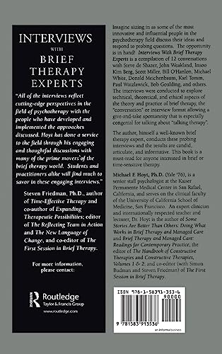 Interviews With Brief Therapy Experts,Used
