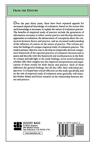 The PracticeTheory Relationship in Evaluation: New Directions for Evaluation #97: New Directions for Program Evaluation (JB PE,Used