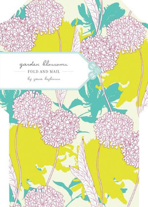 Garden Blossoms Fold And Mail Stationery