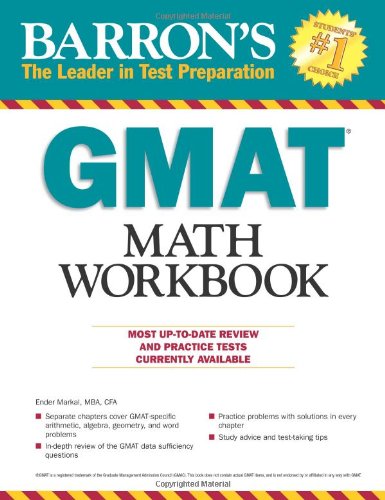 Barron's GMAT Math Workbook,Used
