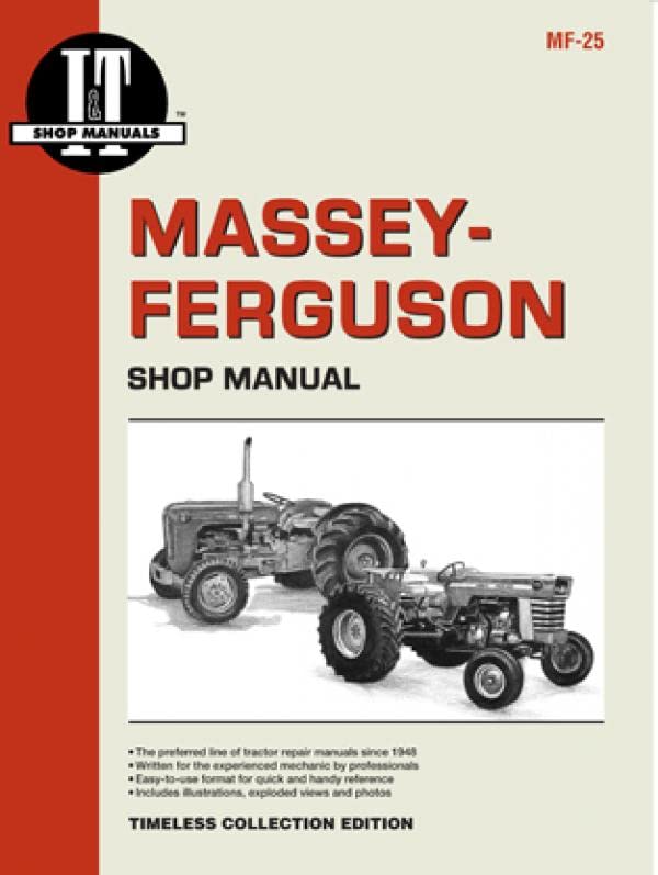 Masseyferguson Model Mf25 & Mf130 Tractor Service Repair Manual,New