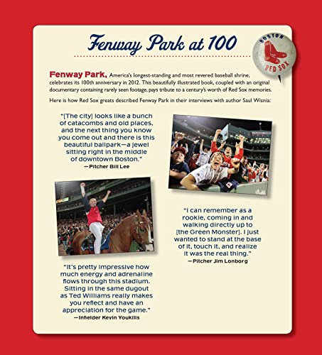 Fenway Park: The Centennial: 100 Years Of Red Sox Baseball,New