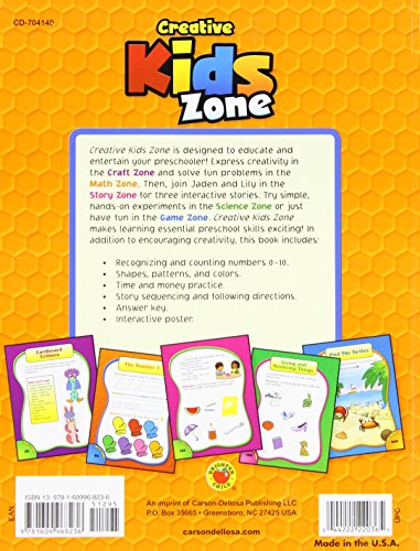 Creative Kids Zone, Grade PK,Used