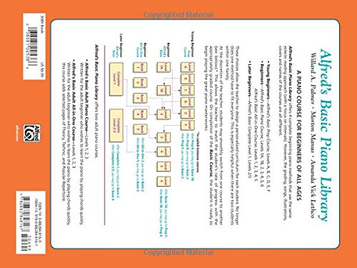 Alfred's Basic Piano Library: Prep Course Lesson Level A,Used