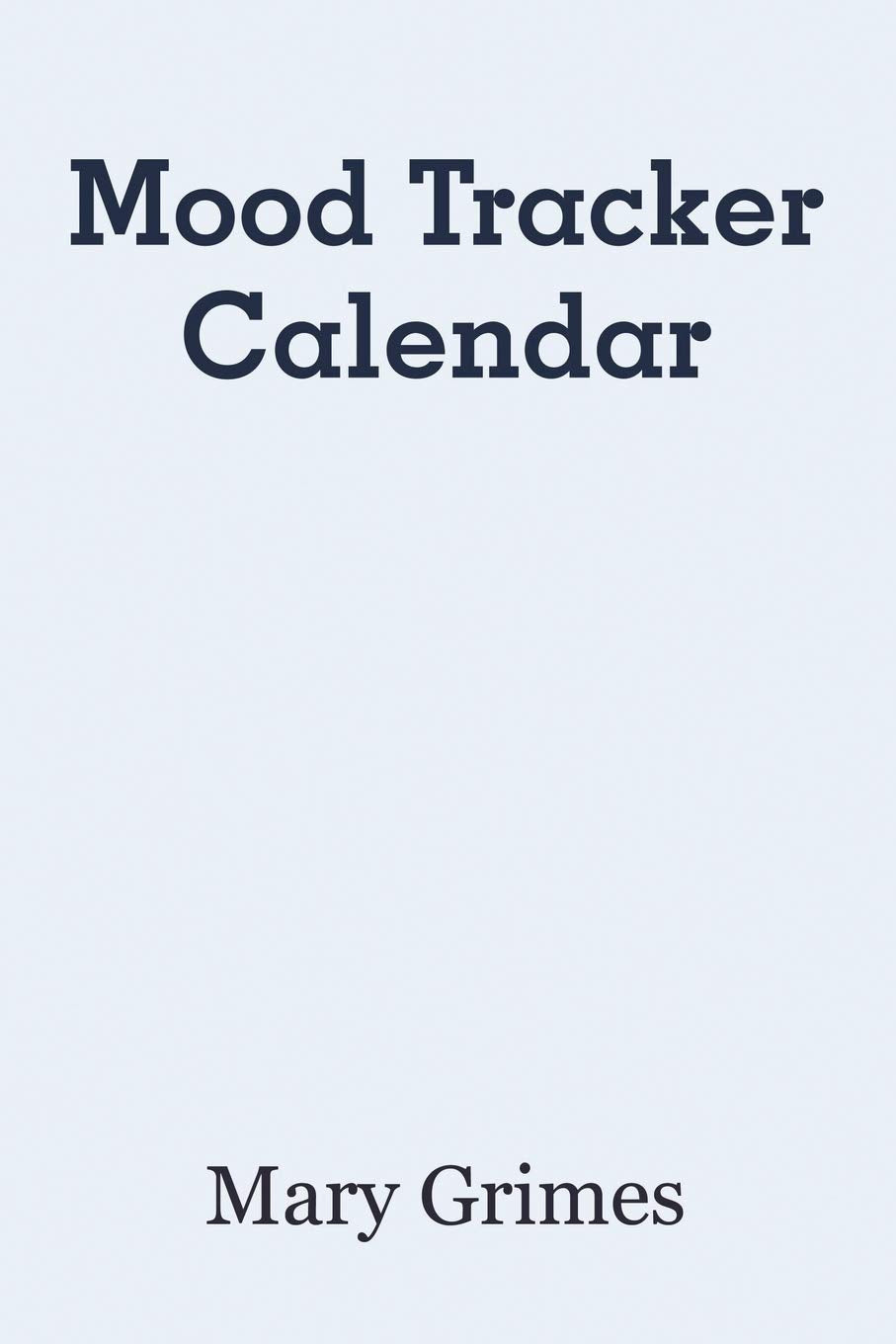 Mood Tracker Calendar,Used