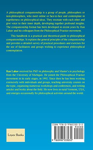 Handbook of Philosophical Companionships: Principles, procedures, exercises,Used