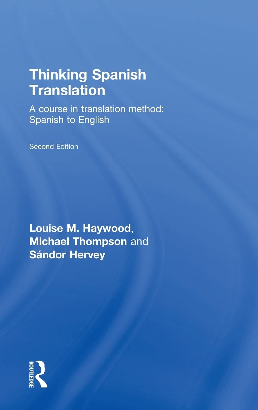 Thinking Spanish Translation (Thinking Translation),Used