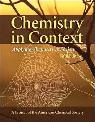 Chemistry In Context: Applying Chemistry To Society,Used