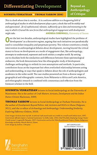 Differentiating Development: Beyond an Anthropology of Critique,Used
