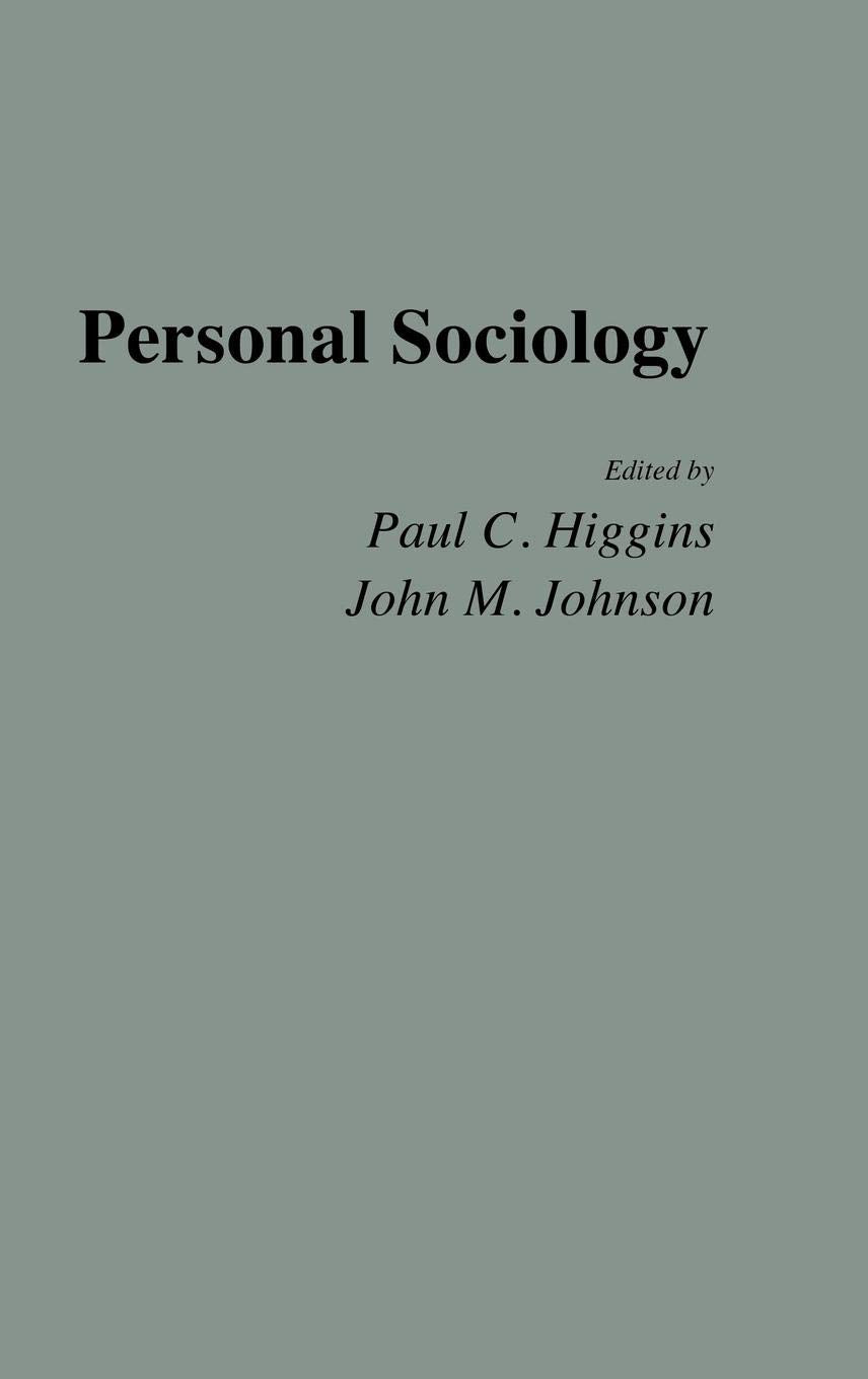 Personal Sociology:,Used