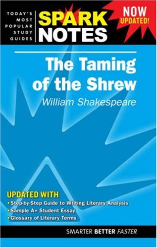 Spark Notes The Taming of the Shrew William Shakespeare,Used